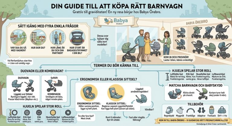 Din guide till att köpa rätt barnvagn