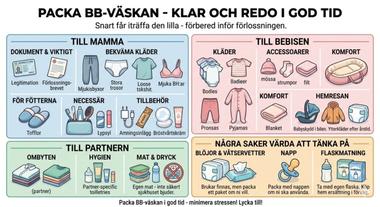 Packa BB-väskan